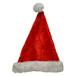 Ukrasni element Kapa Djeda Božićnjaka (Crvena, bijela, Pliš)