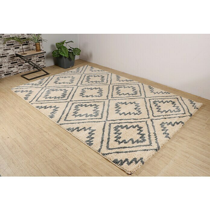 Vloerkleed Florence S 3 (Beige, grijs, 160 x 230 cm) | BAUHAUS