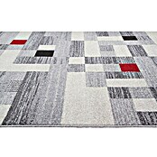 Vloerkleed Casa E (Grijs, rood, 150 x 220 cm) | BAUHAUS