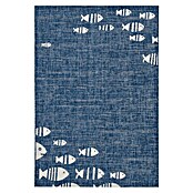 Vloerkleed Marine (Blauw, wit, 160 x 230 cm) | BAUHAUS