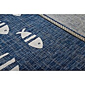 Vloerkleed Marine (Blauw, wit, 160 x 230 cm) | BAUHAUS