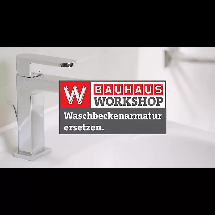 Grohe Essence New Waschtischarmatur S-Size - Höhe: 20,8 cm, Chrom, Glänzend - Waschbecken-Armatur wechseln [Anleitung] | BAUHAUS Workshop