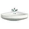 Roca Lavabo esquinero Estudio Angular (52 x 44 cm, Porcelana sanitaria, Blanco)