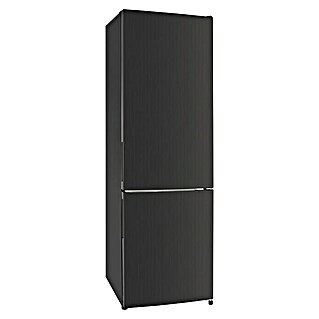 Respekta Kühl-Gefrierkombination KG176BS-37 (Nutzinhalt Gesamt: 187 l, 55 x 54 x 176 cm, Black Steel)