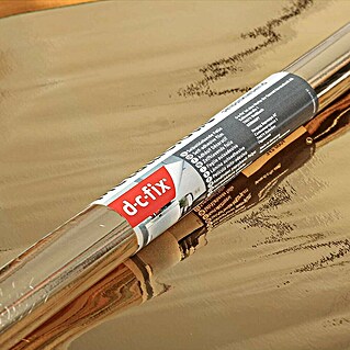 D-c-fix Metalleffektfolie Metallic Hochglanz (150 x 45 cm, Gold, Selbstklebend)