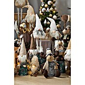 Gnomo de navidad Nilsa (L x An x Al: 22 x 13 x 58 cm, Blanco, Textil) | BAUHAUS