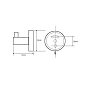 Bemeta Omega Držač toaletnog papira  (Srebrna) | BAUHAUS