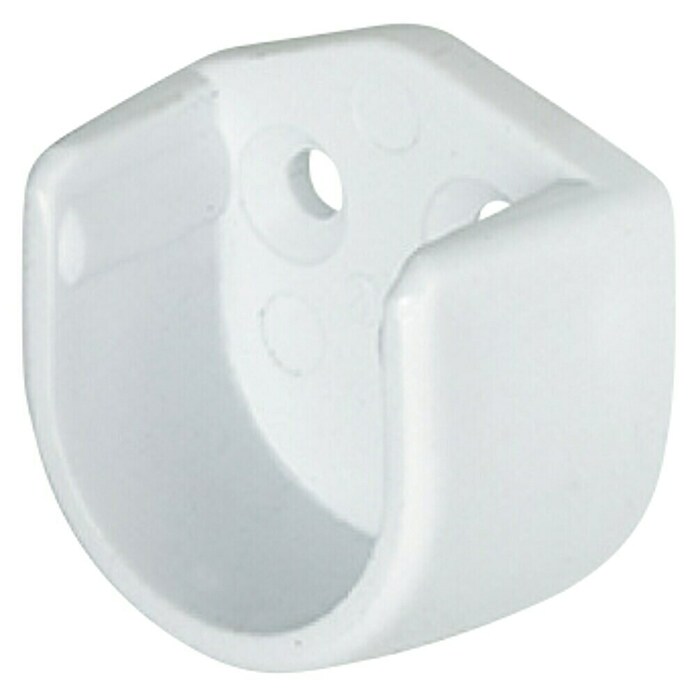 Suki Soporte de barra para ropa (Diámetro cilindro: 18 mm, Plástico, 2 ud.) | BAUHAUS