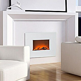 Elektrischer Kamin (1.600 W, Weiß, 26 x 60 x 50,9 cm)