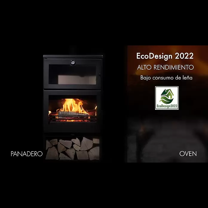 Panadero Estufa de leña Oven - 7,1 kW, Volumen de calefacción: 210 m³, Negro - BAUHAUS-YDRAY-31372426-YDRAY-OVEN-ES
