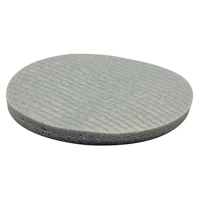 Wagner System Softpads - Ø x H: 40 x 4 mm, 4 Stk., Grau, Kleben - Graue Scheuermilch-Reinigungsscheibe, ideal zum Reinigen und Polieren von Oberflächen, mit einer leichten Textur.