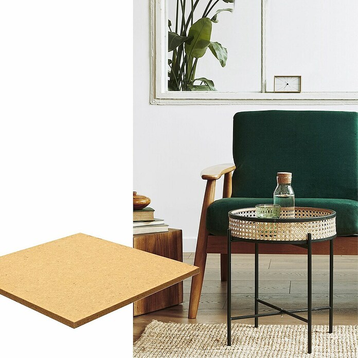 Wagner System Möbelgleiter Syno (L x B x H: 100 x 100 x 3 mm, Kleben, 1 Stk.) | BAUHAUS