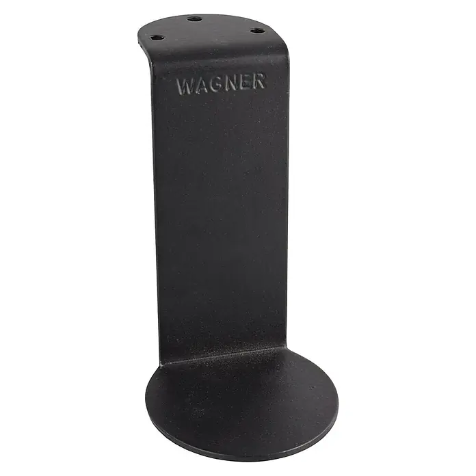 Wagner System Möbelfuß - Stahl, L x H: 7 x 12 cm - Wagner Sprühgerätehalter aus schwarzem Metall, ideal zum Aufbewahren Ihres Wagner-Sprühgeräts. Solide Konstruktion und einfache Montage.