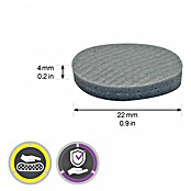 Wagner System Softpads (Ø x H: 22 x 4 mm, 12 Stk., Grau, Kleben) | BAUHAUS