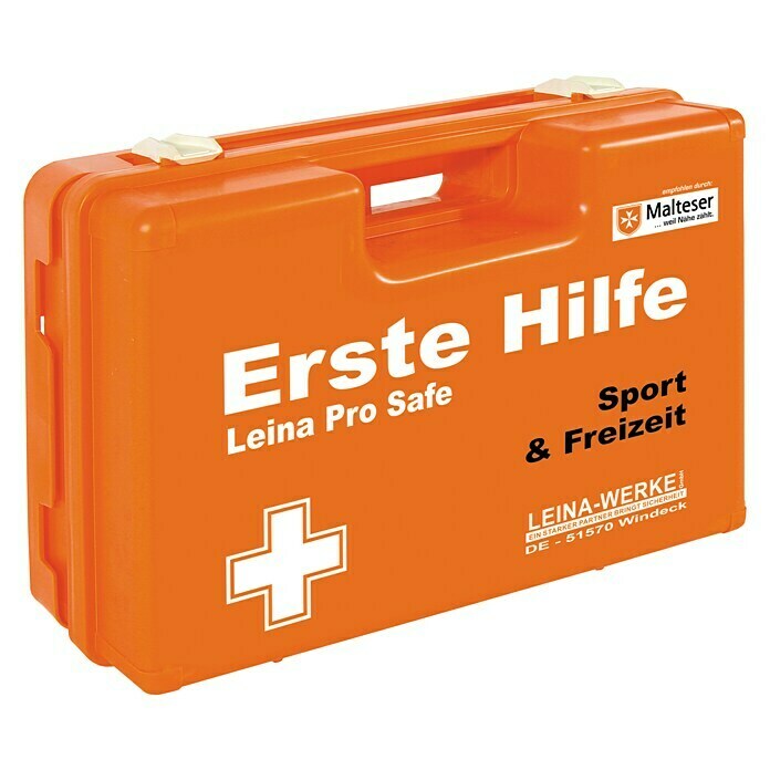 Leina-Werke Erste-Hilfe-Koffer Pro Safe Sport & FreizeitDIN 13157, Sport, Orange Unknown