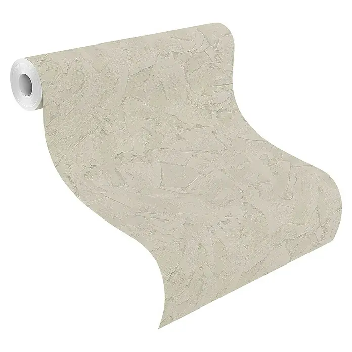Rasch Vliestapete Putzoptik in Wischtechnik - Taupe, Steinoptik, 10,05 x 0,53 m - Rolle Strukturtapete in Beige mit interessanter Oberflächenstruktur. Ideal für moderne Wandgestaltung im Innenbereich.