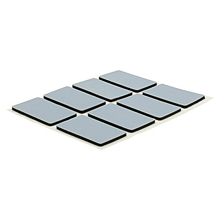 Wagner System Möbelgleiter (16 x 26 mm, Kleben, 16 Stk.)
