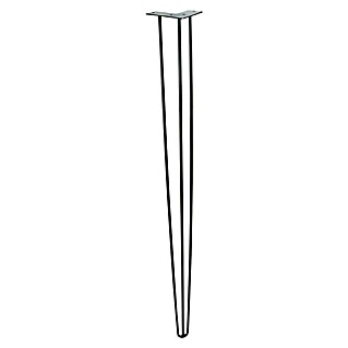 Wagner System Postolje za namještaj (Čelik, Visina: 110 cm, Crne boje)