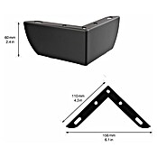 Wagner System Möbelfuß (Stahl, Höhe: 5,6 cm) | BAUHAUS