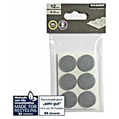 Wagner System Softpads (Ø x H: 22 x 4 mm, 12 Stk., Grau, Kleben) | BAUHAUS