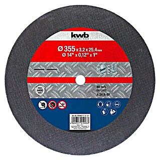 Disco de corte (Apto para: Metal, Diámetro disco: 355 mm)