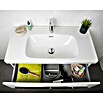 Lanzet K1 Waschtischunterschrank (89,2 x 44,3 x 48,3 cm, Eiche Maron) | BAUHAUS