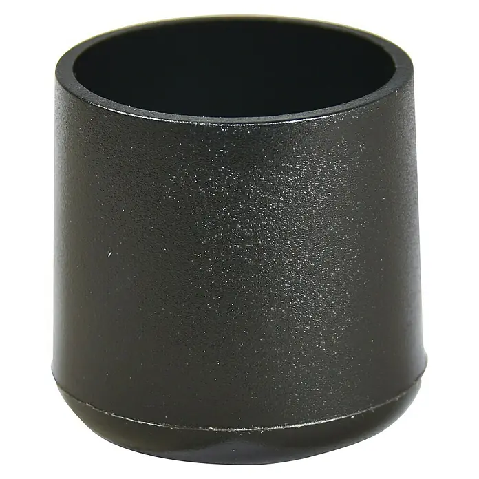 Wagner System Rohrkappen - Durchmesser: 22 mm, 4 Stk., Schwarz - Schwarzer Stuhlbeinkappe aus Kunststoff für Bodenschutz und Stabilität. Robustes Design für den täglichen Gebrauch.