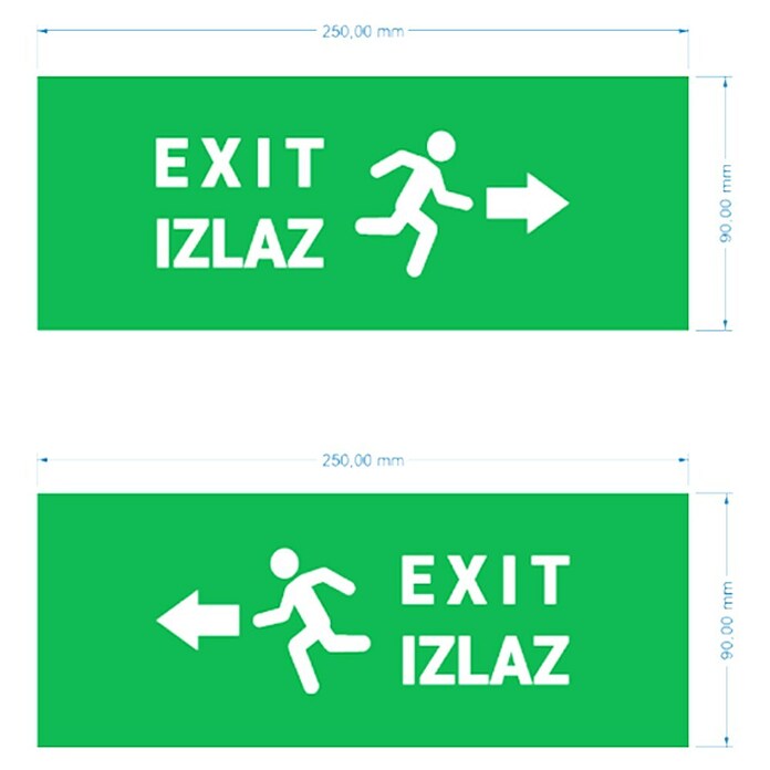 Green Tech Zidna LED svjetiljka Panik ELX-3W-NW  () | BAUHAUS