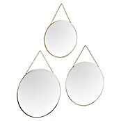 Wandspiegel Set Gloria (3 -tlg., Gold) | BAUHAUS