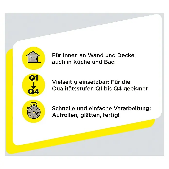 SG Weber Rollspachtel Malerfinish To Go - 15 kg, Gebrauchsfertig - Produktinformationen: Geeignet für Innenwände und Decken, vielseitig einsetzbar (Q1-Q4), schnelle und einfache Verarbeitung.