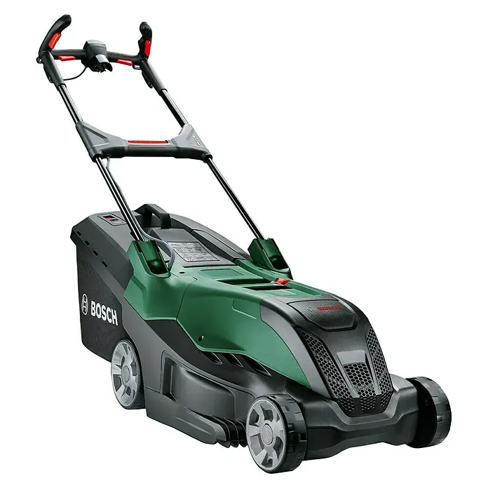 Bosch Elektro-Rasenmäher AdvancedRotak 40-650 - 1.700 W, Schnittbreite: 40 cm - Der Bosch Akku-Rasenmäher mit Fangkorb ist ein Gartengerät für den Rasenschnitt. Er zeichnet sich durch seine kabellose Flexibilität aus.