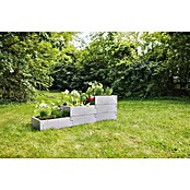 Juwel Hochbeet Timber Pflanztreppe (190 x 60 x 60 cm, Kunststoff, Nordic Wood) | BAUHAUS
