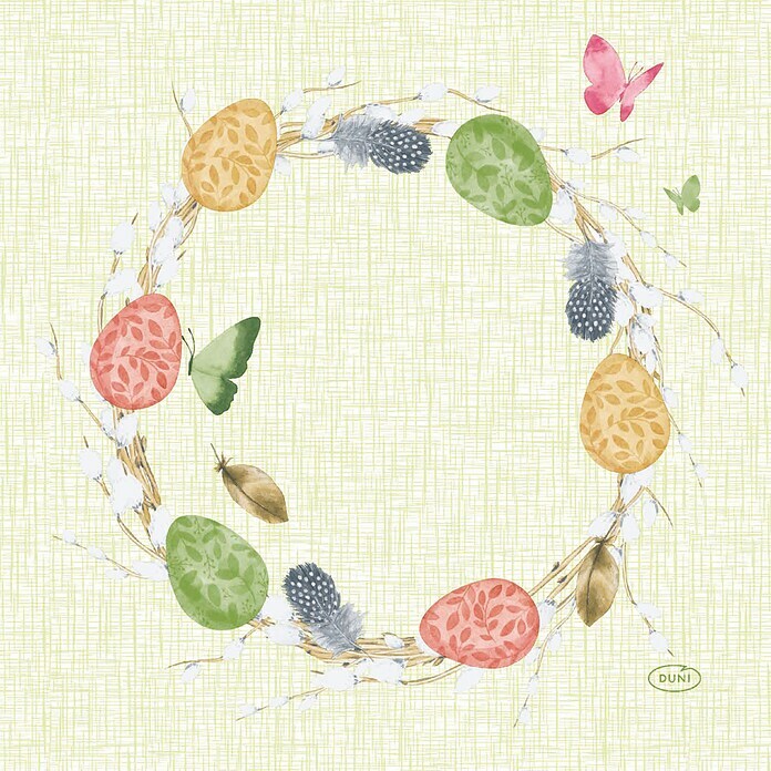 Duni Serviette (20 Stk., 33 x 33 cm, Joyful Spring)