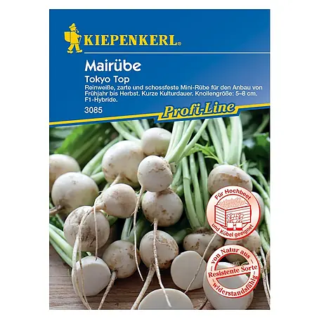 Kiepenkerl Profi-Line Gemüsesamen Mairüben