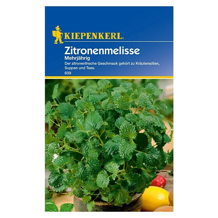 Kiepenkerl Kräutersamen Zitronenmelisse (Melissa officinalis, Saatzeit: März, Erntezeit: Ganzjährig) | BAUHAUS