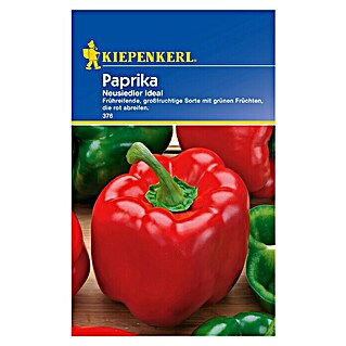 Kiepenkerl Gemüsesamen Paprika (Capsicum annuum, Saatzeit: Februar, Erntezeit: Juli)