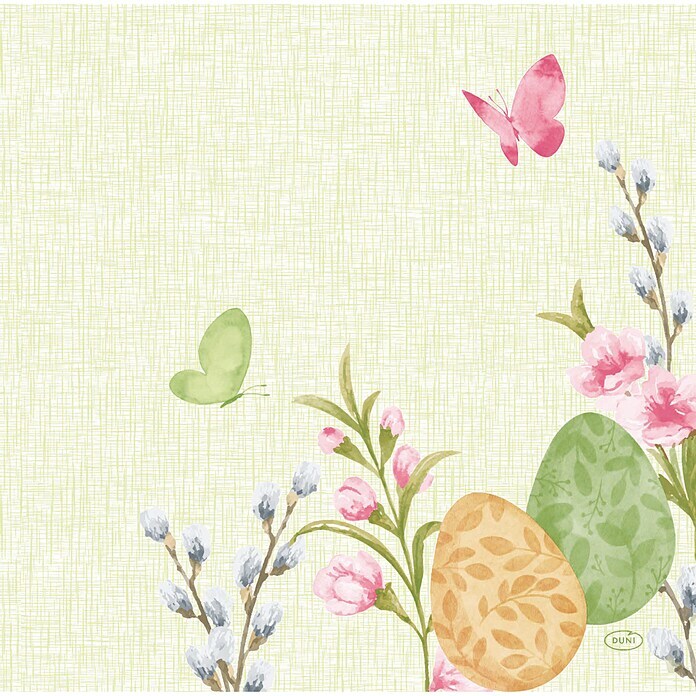 Duni Serviette Dunisoft® (12 Stk., 40 x 40 cm, Joyful Spring)