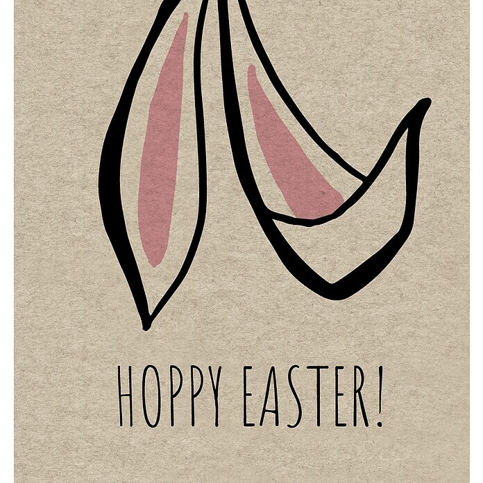 Duni Serviette Nautrals (20 Stk., 33 x 33 cm, Funny Easter)