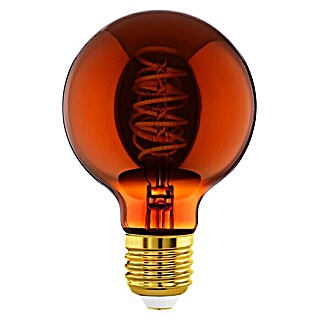 Eglo LED-Leuchtmittel G 80 (E27, 4 W, 30 lm, 2 000 K, Lichtfarbe: Warmweiß, Durchmesser Leuchtmittel: 8 cm)