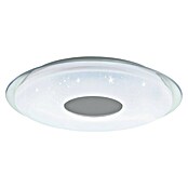 Eglo connect.z LED-Deckenleuchte Lanciano-Z (Ø x H: 45 x 8 cm, Kunststoff, 19,2 W, Weiß/Chrom, Dimmbar) | BAUHAUS