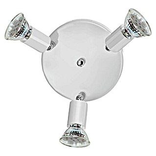Eglo LED-Deckenleuchte rund Mini (3 W, Weiß, GU10, Durchmesser: 145 cm)
