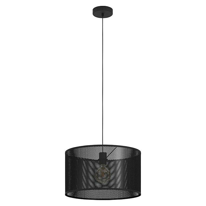 Eglo Pendelleuchte Manby (Schwarz, E27, Durchmesser: 45 cm) | BAUHAUS