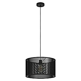 Eglo Pendelleuchte Manby (Schwarz, E27, Durchmesser: 45 cm)