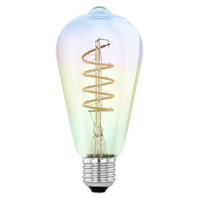 Eglo LED-Lampe Irisierend ST64 (E27, Dimmbar, Warmweiß, 200 lm, 4 W) | BAUHAUS