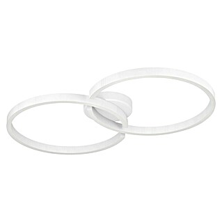 Eglo LED-Deckenleuchte Amandolo (19,5 W, L x B x H: 67 x 38 x 6,5 cm, Weiß, RGB)