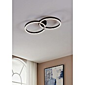 Eglo LED-Deckenleuchte Amandolo (19,5 W, L x B x H: 67 x 38 x 6,5 cm, Schwarz, RGB) | BAUHAUS