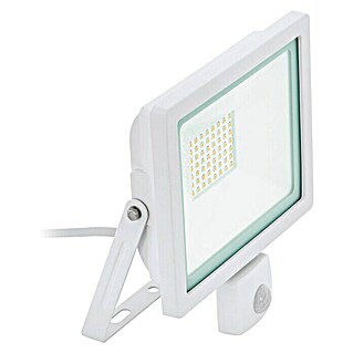 Eglo LED-Strahler Filetti mit Bewegungsmelder (30 W, Weiß, Neutralweiß)