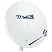 Schwaiger Satellitenschüssel (Aluminium, 75 cm, Hellgrau)