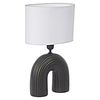 Lámpara de sobremesa Puente (40 W, L x An x Al: 33 x 33 x 33 cm, Negro, Blanco, E14)
