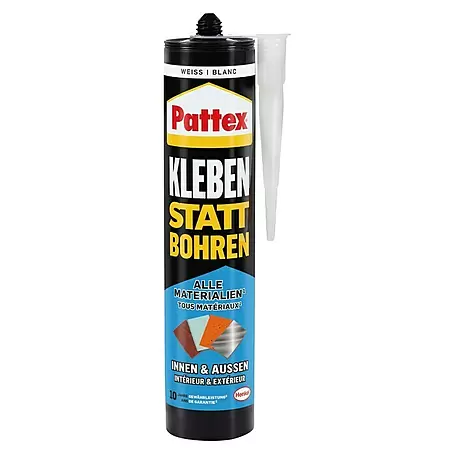 Pattex  Montagekleber Kleben statt Bohren Innen & Außen